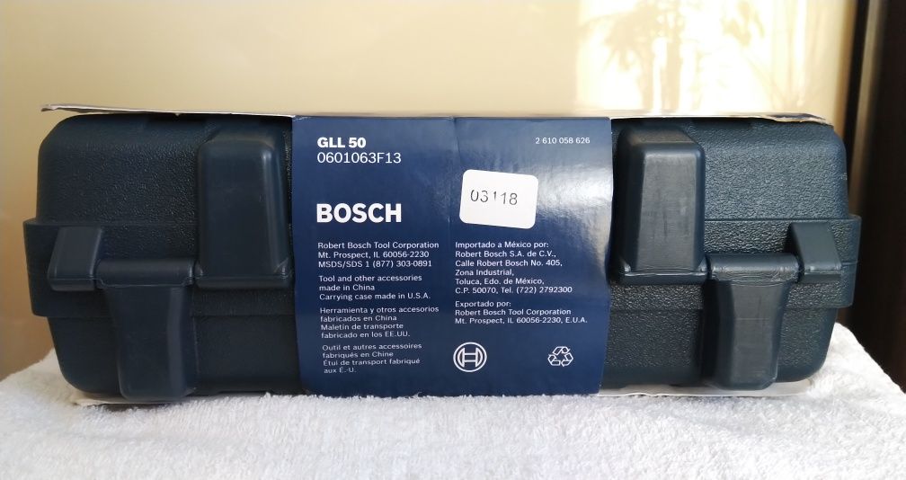 Лазерный уровень нивелир BOSCH GLL50 Professional