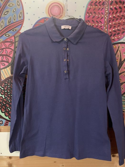 Camisola tipo polo de senhora . Marca Caroll
