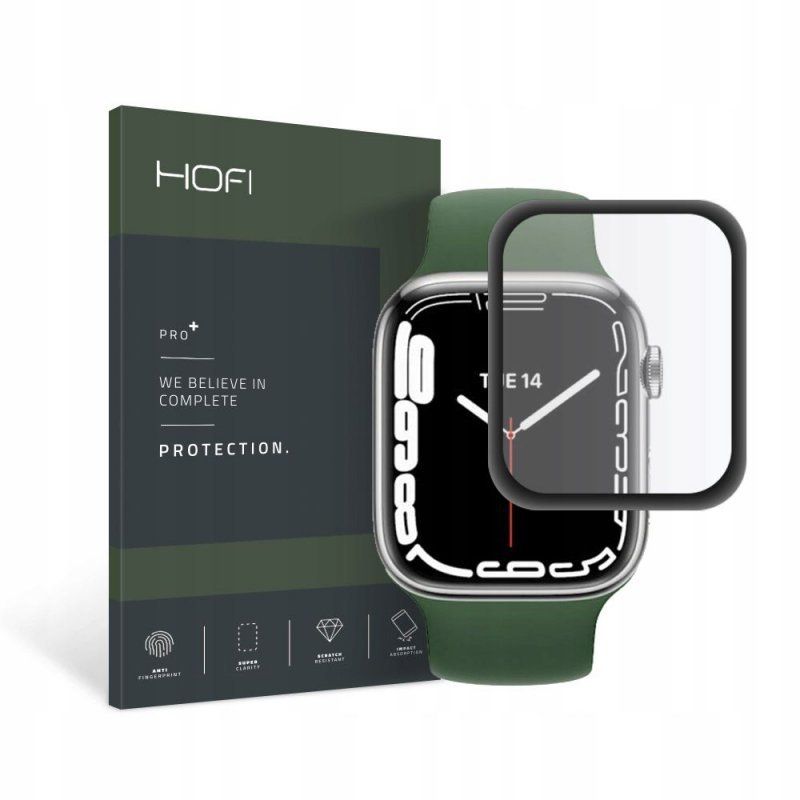 Szkło Hybrydowe Hofi Hybrid Pro+ Apple Watch 7 (45 mm) Montaż