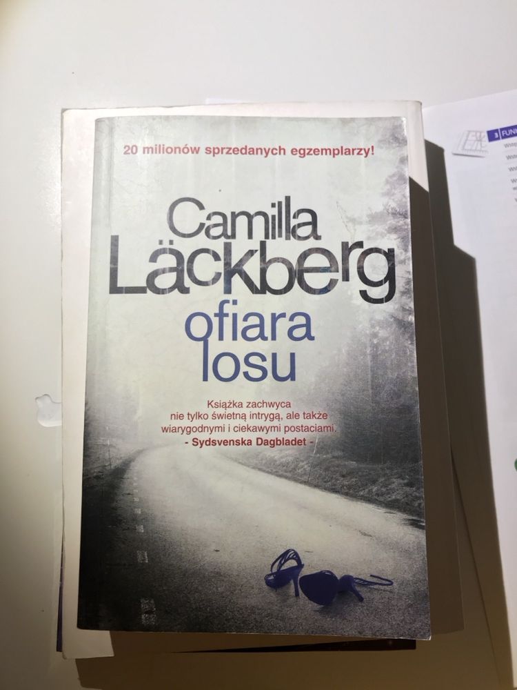 ofiara losu Camilla Läckberg książka nowa skandynawski kryminał
