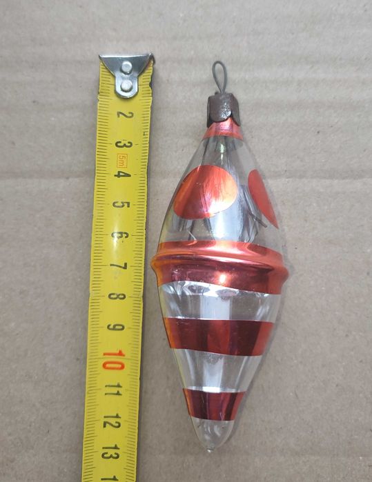 Ёлочная игрушка глинка СССР"