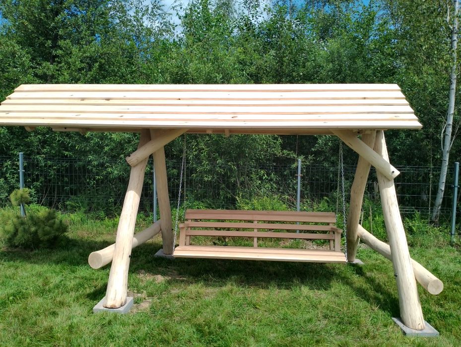 Huśtawka Dębowa ogrodowa