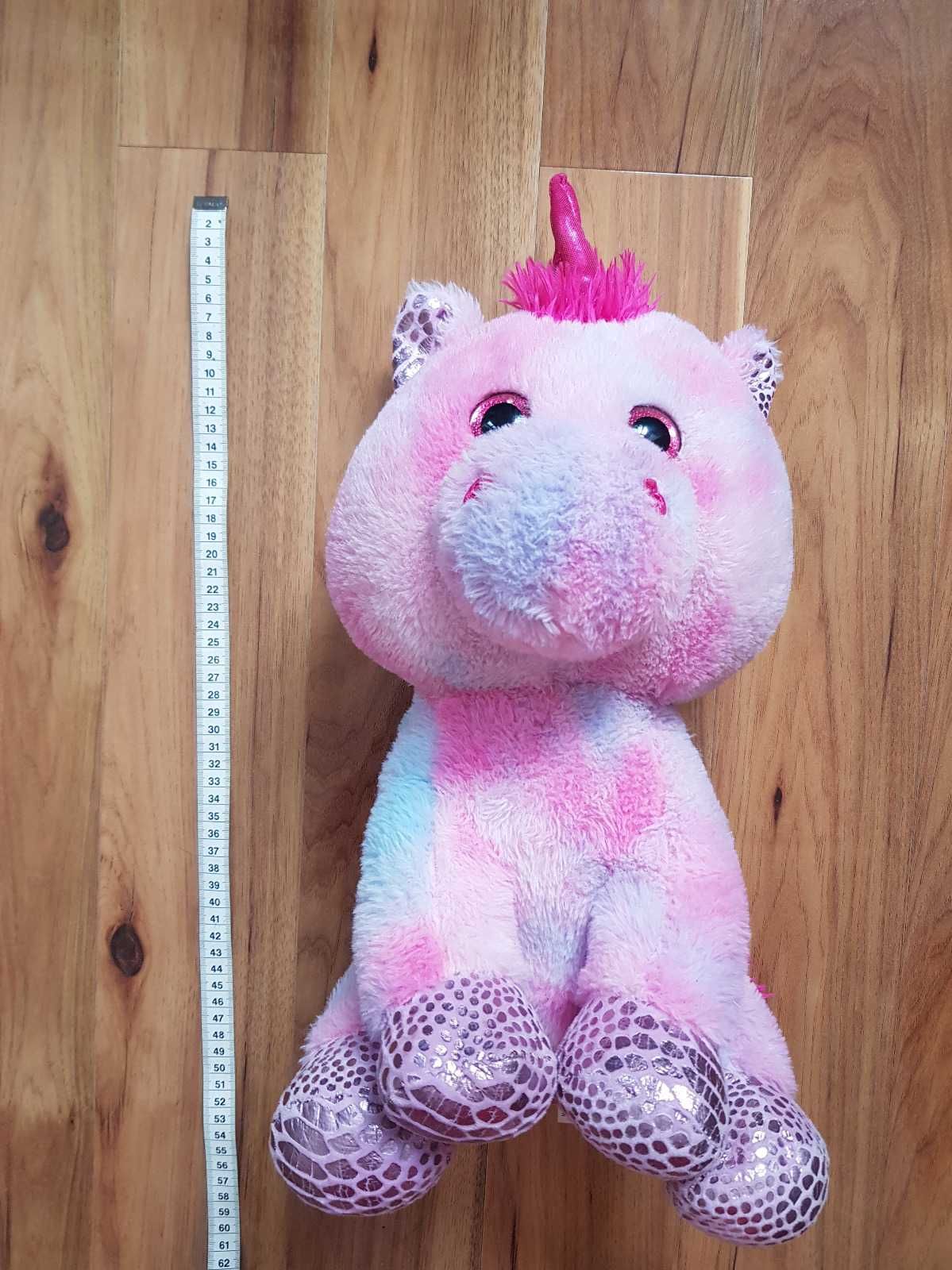 Pluszowy jednorożec Kellytoy różowy pluszak maskotka zabawka duży
