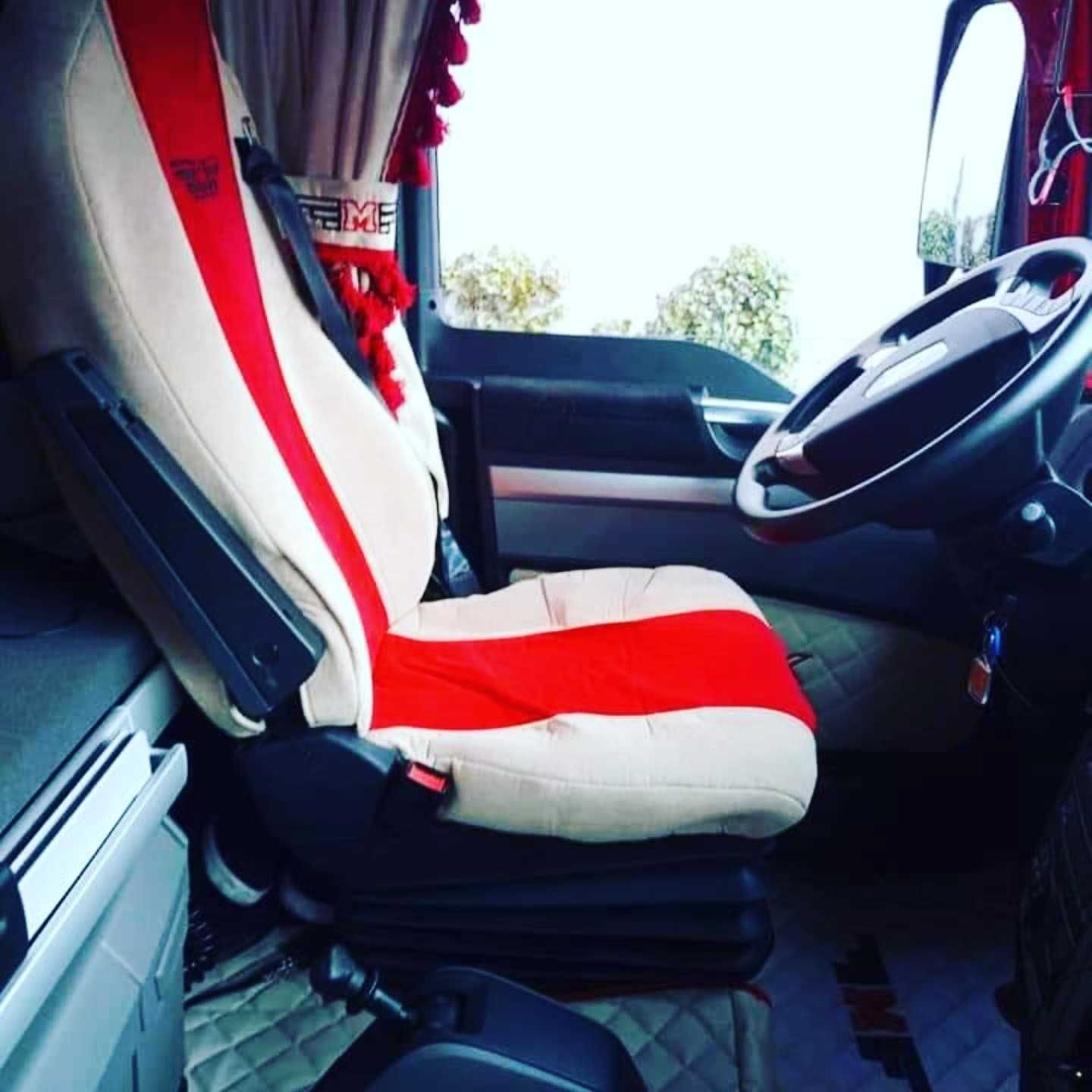 pokrowce siedzeń volvo daf scania mercedes Man