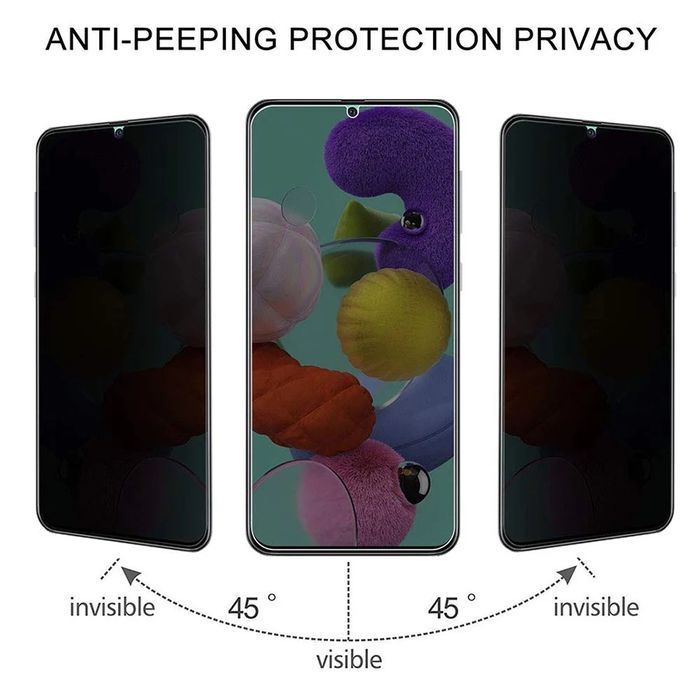 Pelicula Vidro Temperado Privacidade P/ Samsung A13 4G / A32 5G / A41
