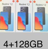 REDMI 12 [4+128GB] - DUALSIM - LIVRE - GARANTIA 3 AJOS - loja fisica