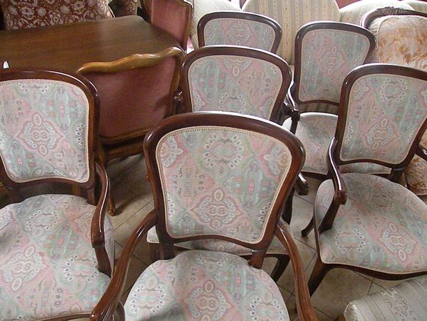 Krzesła w Stylu Ludwika  6 sztuk