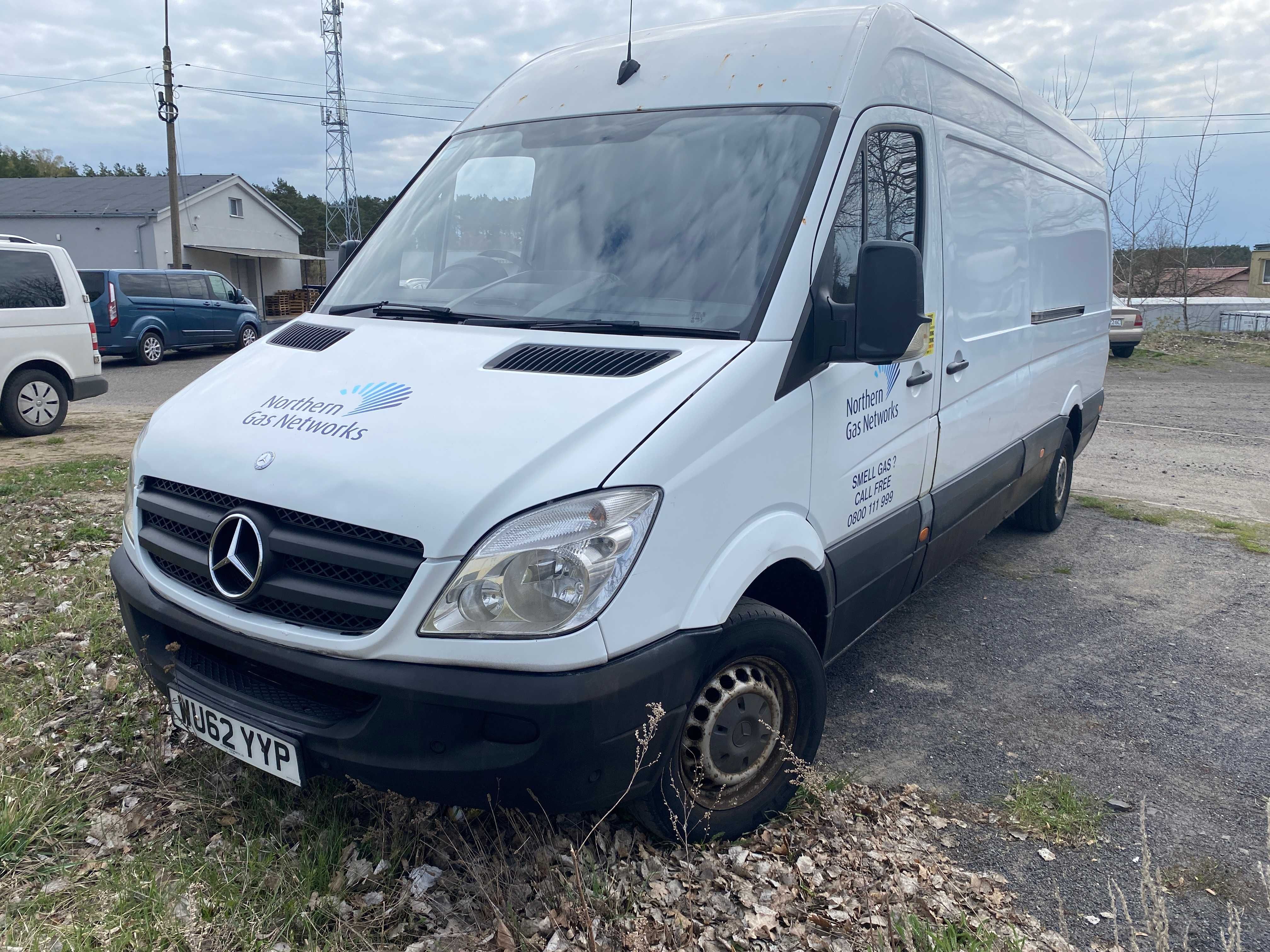 Mercedes Sprinter 313 cdi Anglik Długi Wysoki Silnik 651.955 130KM