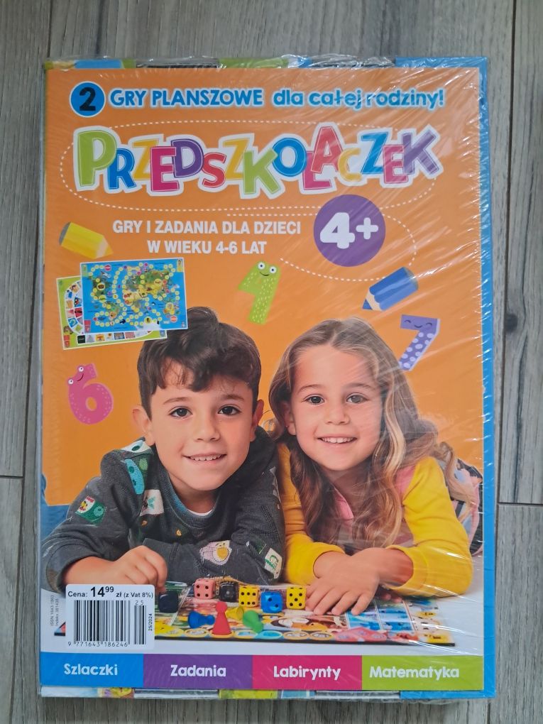 Przedszkolaczek 2 szt oraz 5 gier