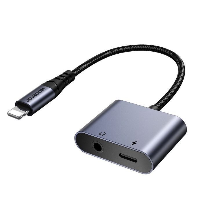 Adapter DAC 2w1 Joyroom Lightning do Lightning / mini jack 3,5mm