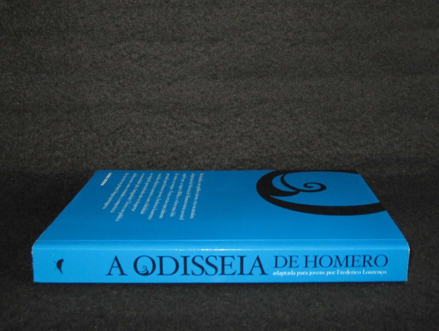 Livro A Odisseia de Homero adaptada para jovens Frederico Lourenço