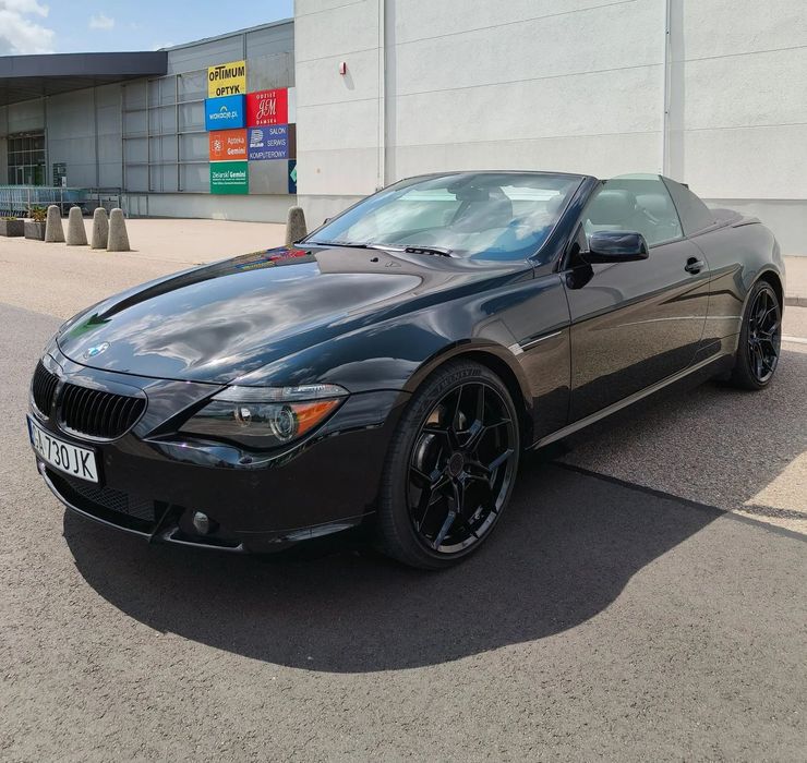 BMW Seria 6 BMW 6 650i Cabrio bezwypadkowe