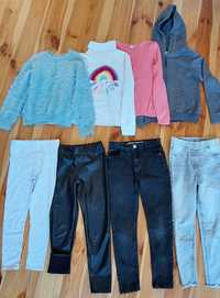 Пакет речей на дівчинку 122- 128( джинси , светр)