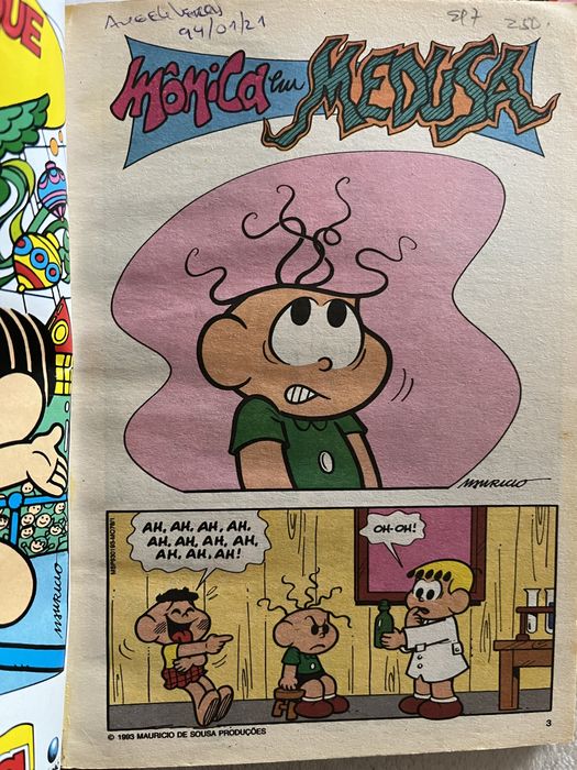 Banda desenhada Monica da Globo