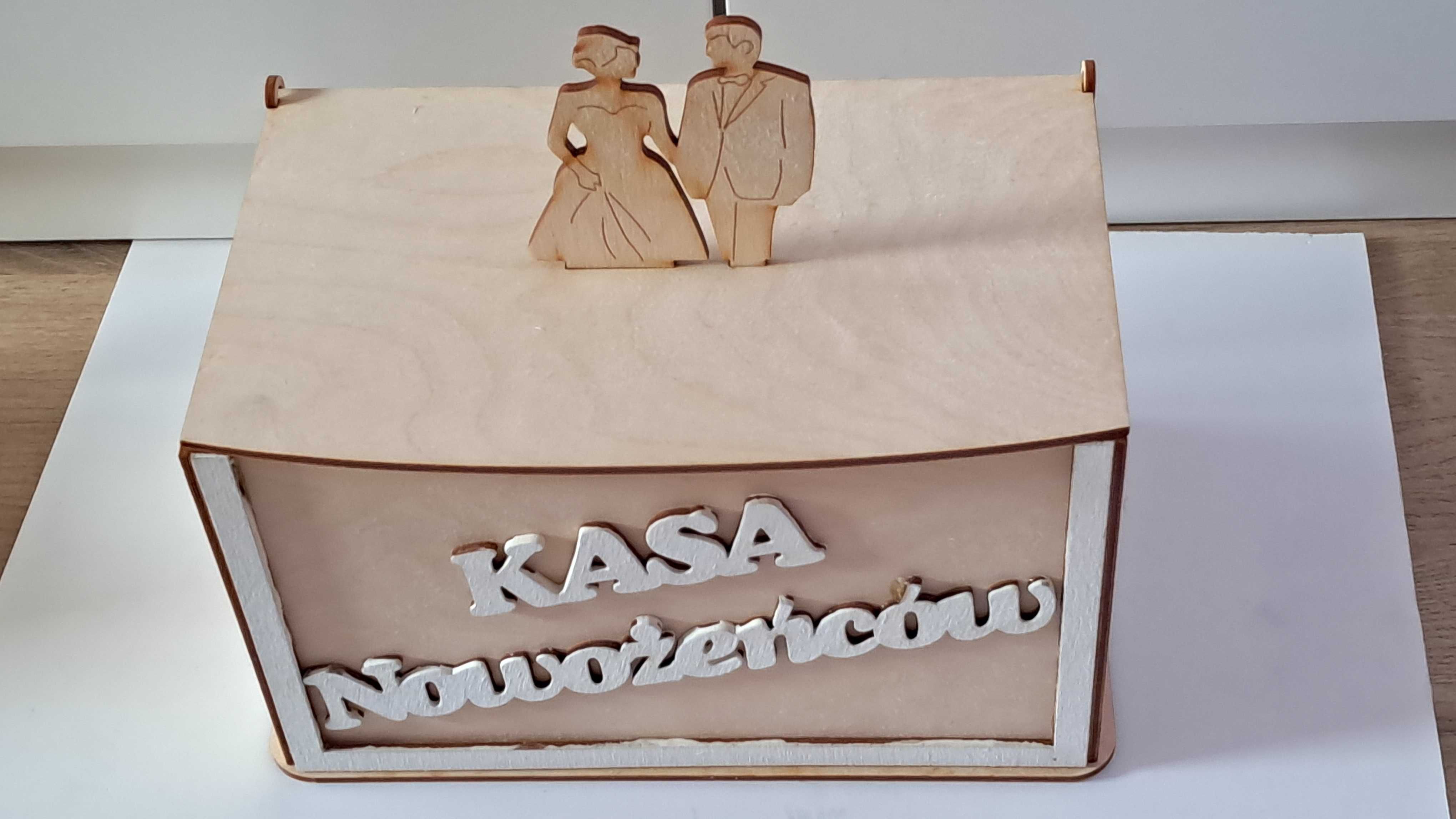 skrzynka pudełko na koperty ślub wesele skarbonka