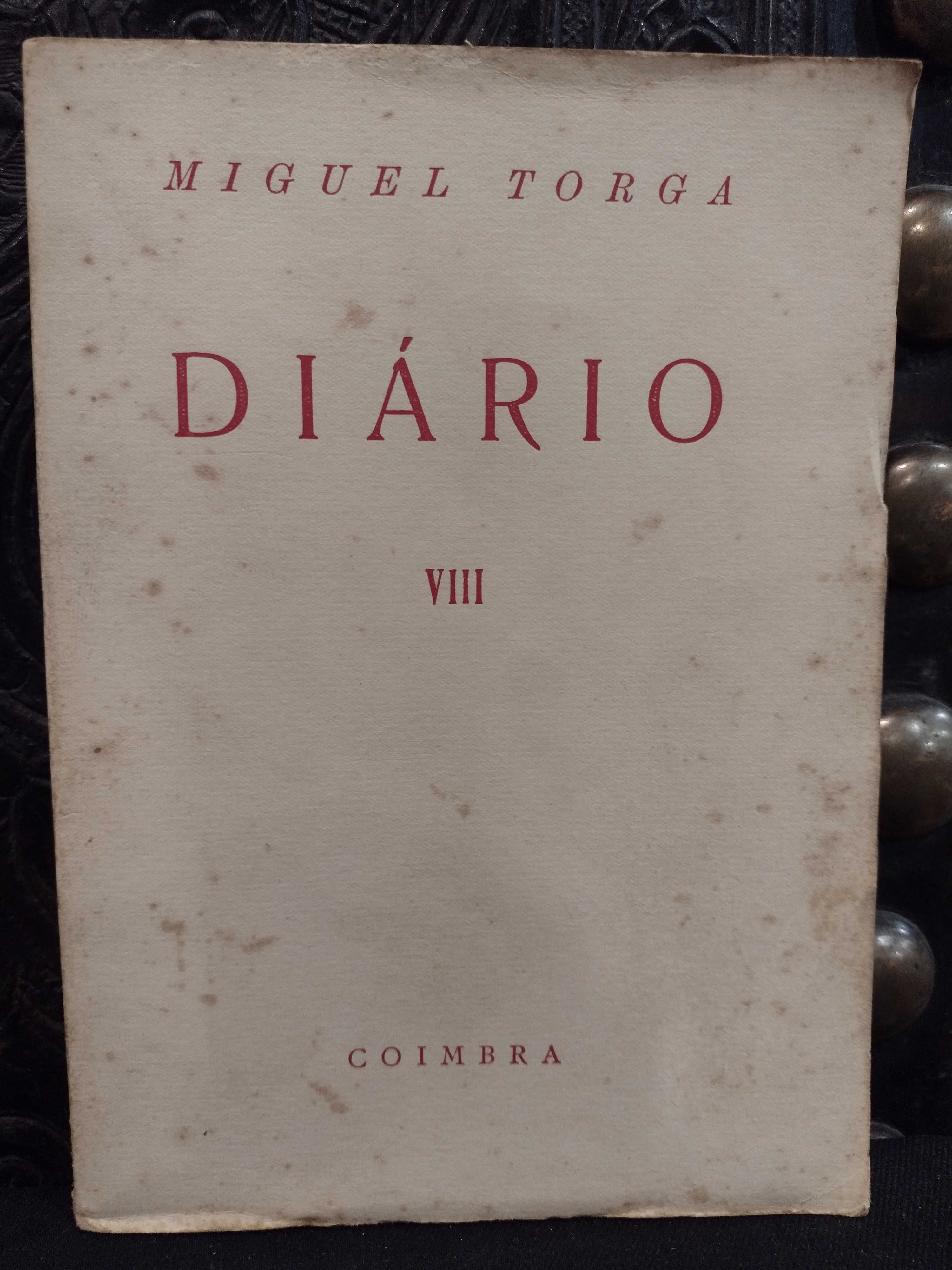 Diário VIII - Miguel Torga 1959 - 1ª Edição
