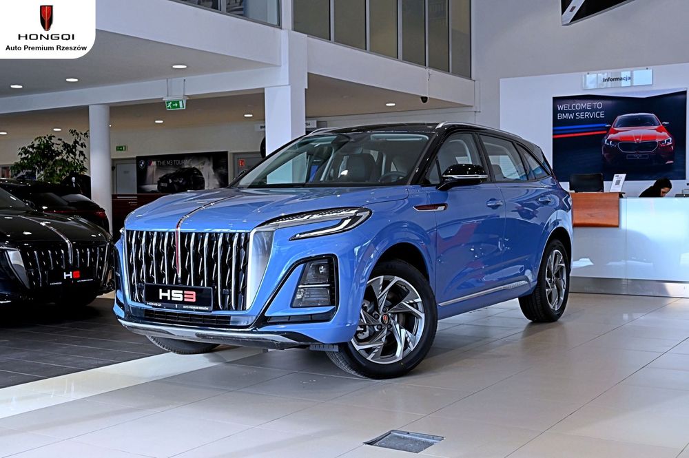 Hongqi HS3 ~FV23%~Dach panoramiczny~Monitor 360°AVM~Reflektory LED~Apple CarPlay