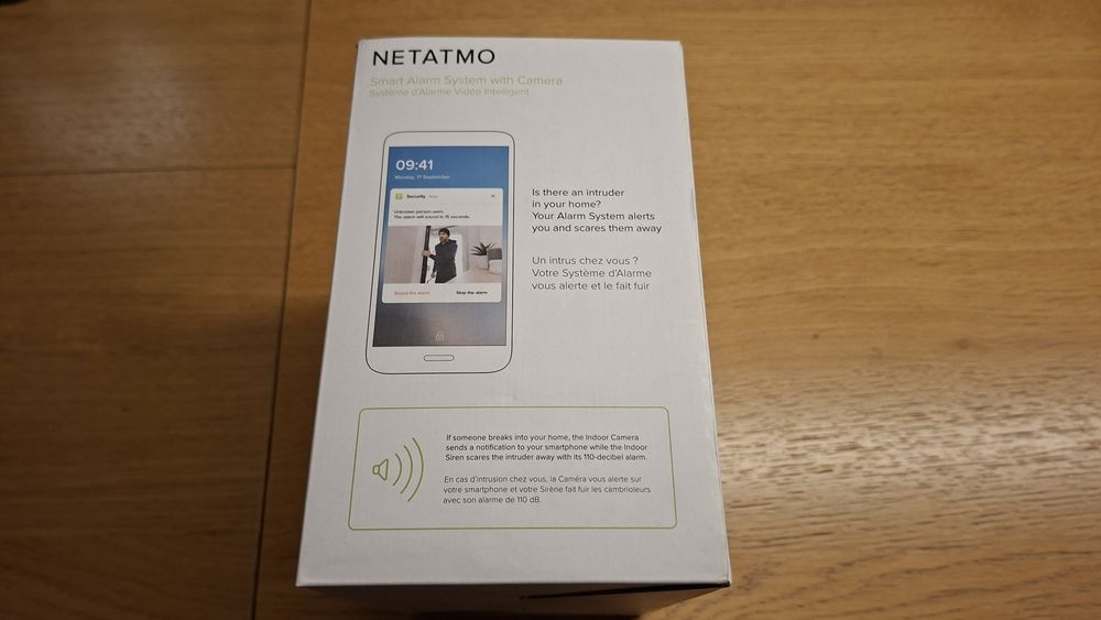 Netatmo zestaw kamera wewnętrzna , .syrena, czujniki