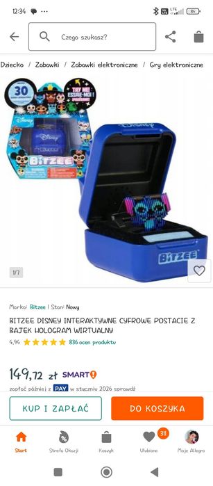 Birzee zabawka interaktywna