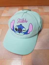 Яркая кепка, бейсболка Disney Стич, Stitch 56 см 8-14 лет, цвет тифани