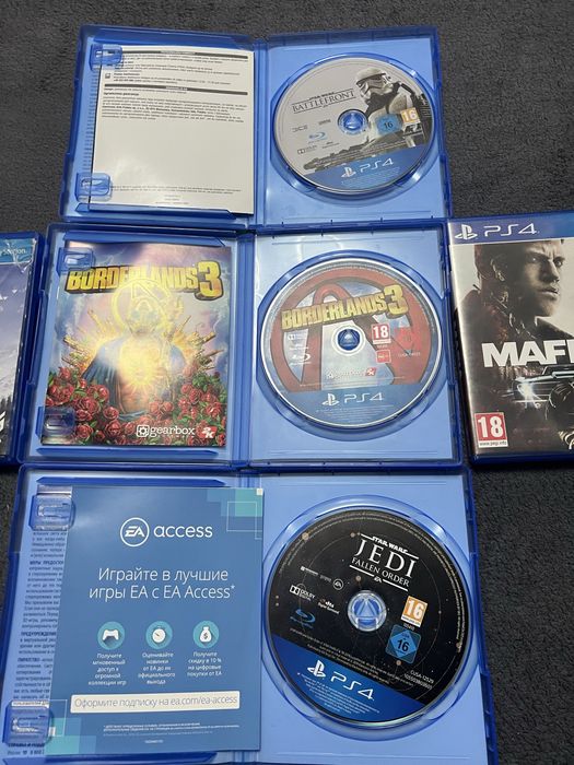 Продам диски для Playstation 4