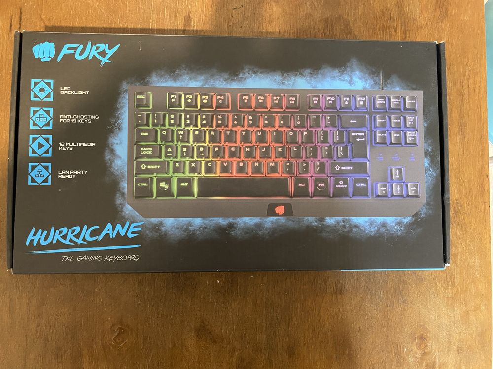Klawiatura FURY Hurricane TKL