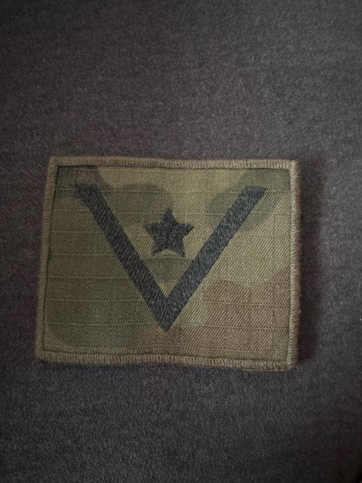 Naszywka rzep młodszy chorąży