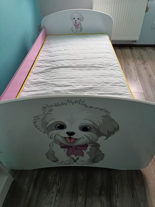 Łóżko z materacem 180x90