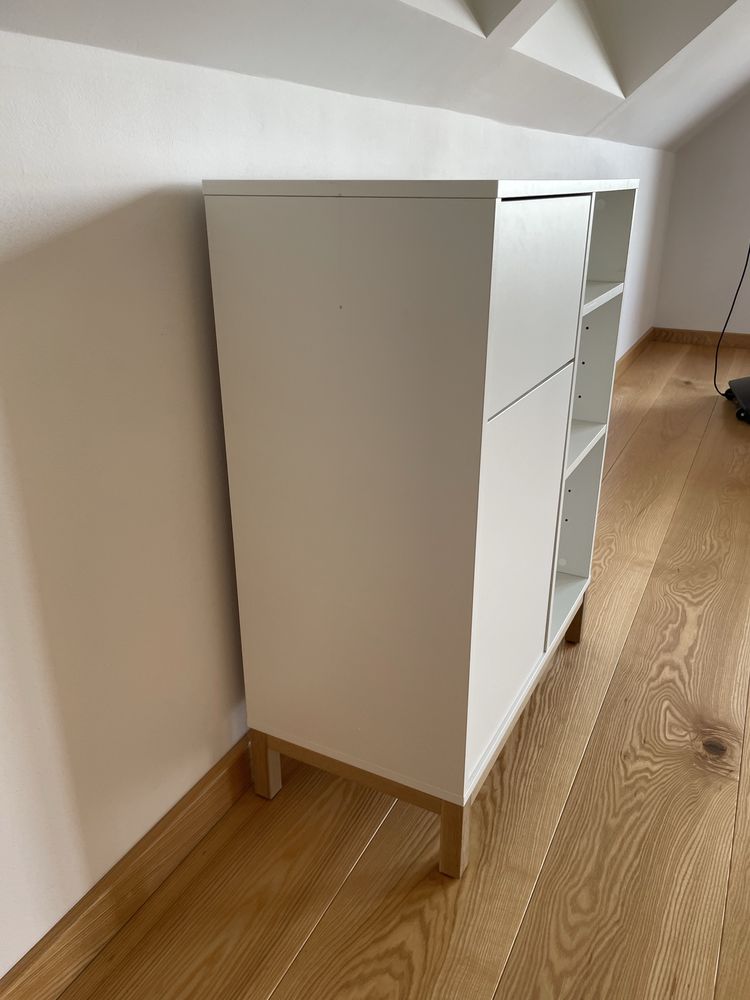 Szafka łazienkowa biała Tchibo skandynawski styl