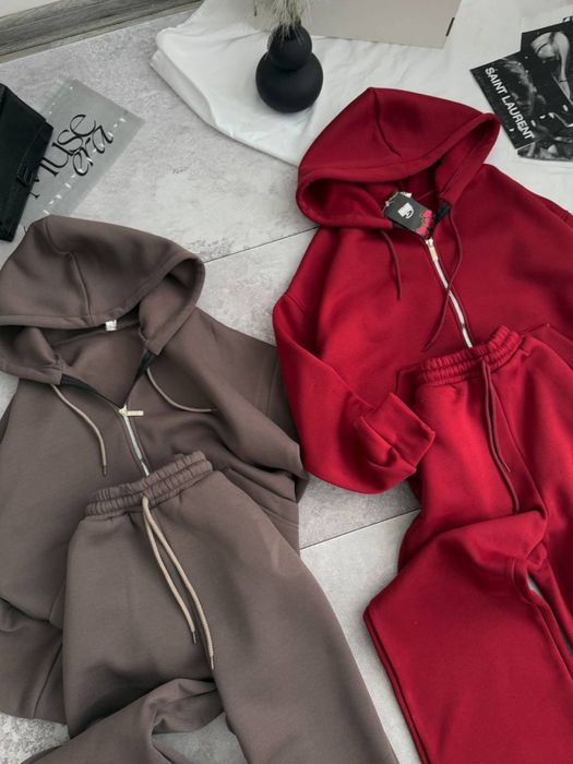 Женский костюм на флисе с-м, м-л