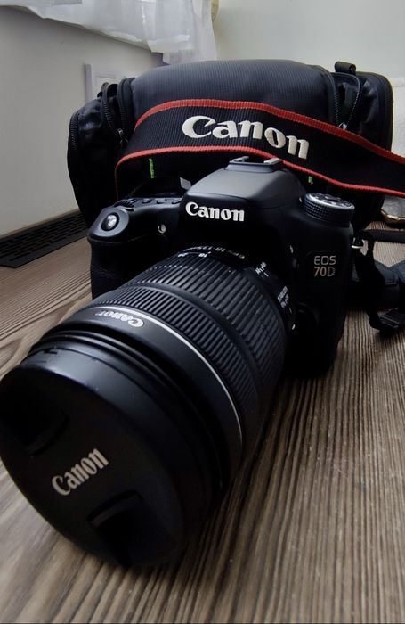 Canon EOS 70D + об’єктив 18-135mm IS STM