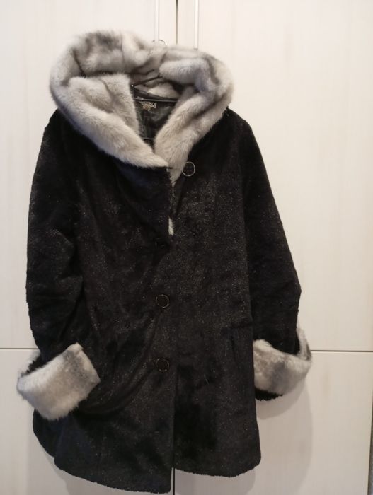 Шуба зі штучного хутра 48 розмір
