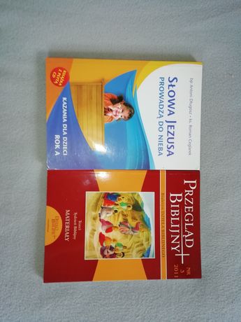 Książki religijne dla dzieci.