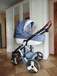 Wózek 3w1 Milu Kids Starlet wersja z Eco skóra