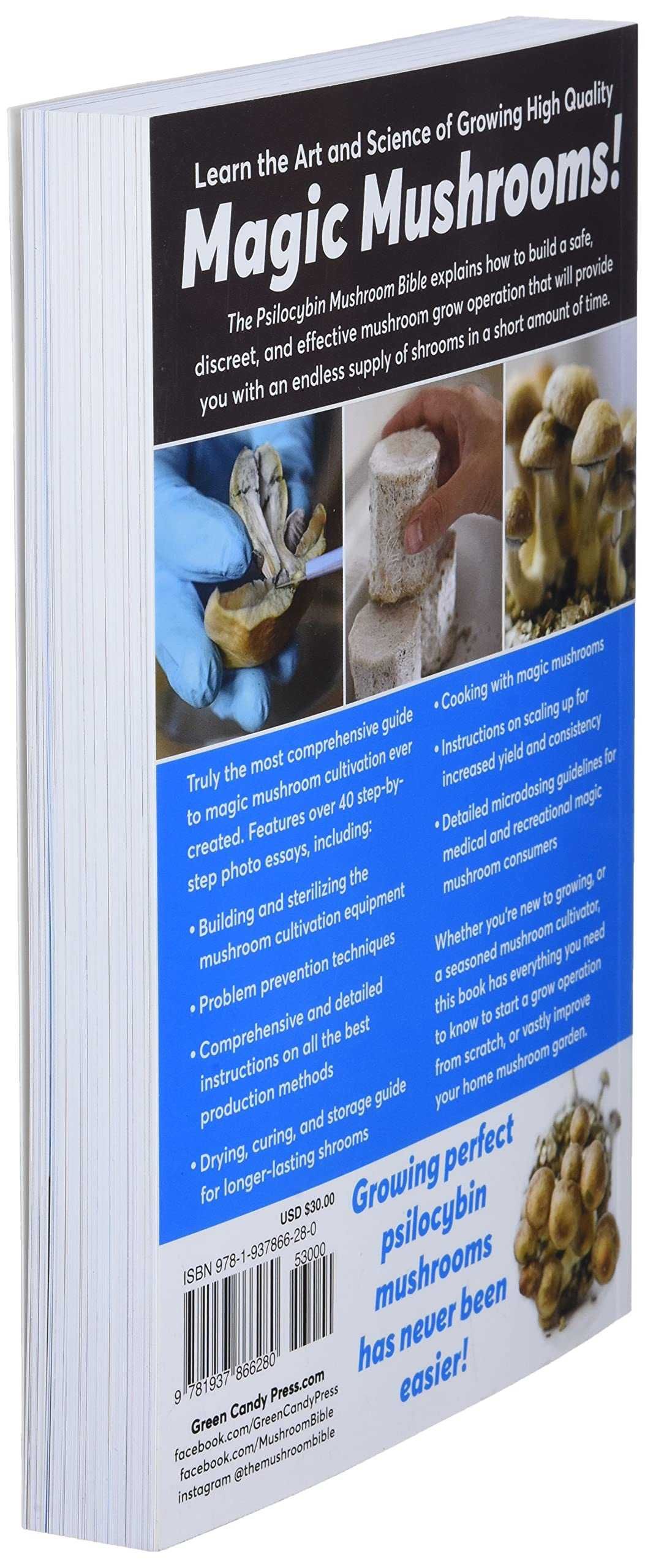 Книга  Psilocybin Mushroom Bible: The Definitive Guide to Growing and