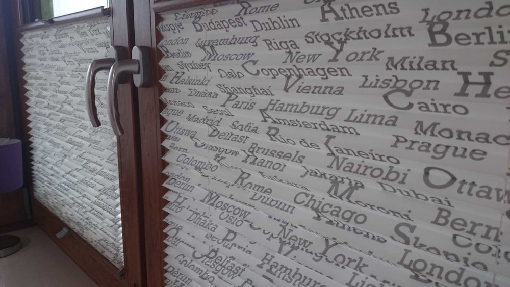 Żaluzje PLISOWANE , Plisy okienne , żaluzje Plisse NA WYMIAR - Żaluzje