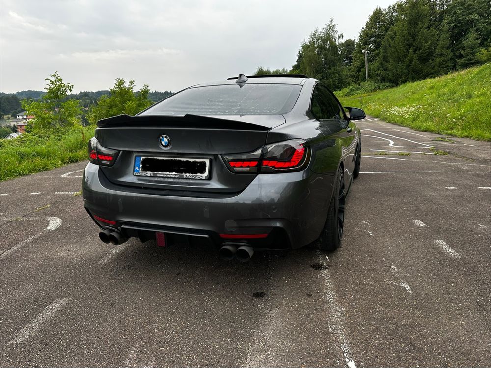BMW F32 428i Mpakiet 300hp 16r niski przebieg prywatnie