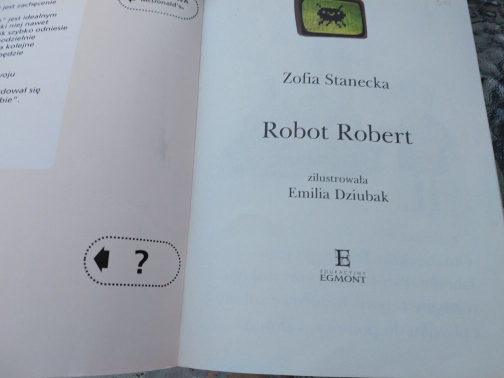 Robot Robert . Zofia Stanecka