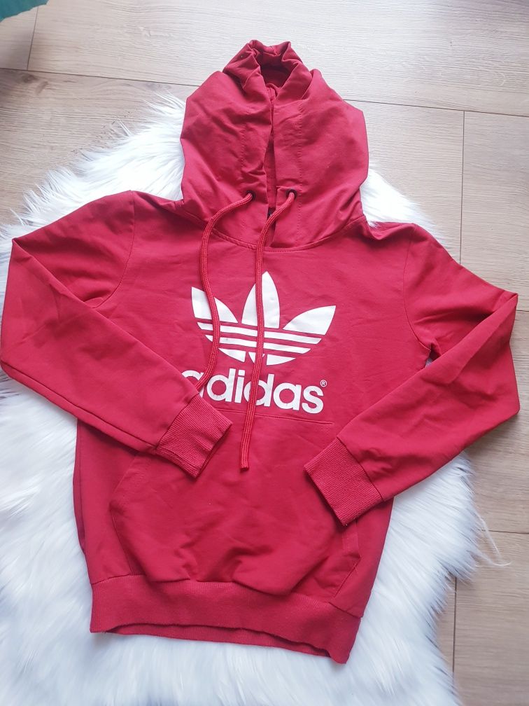 Bawełniane spodnie dresy damskie marki Adidas rozmiar XS/S