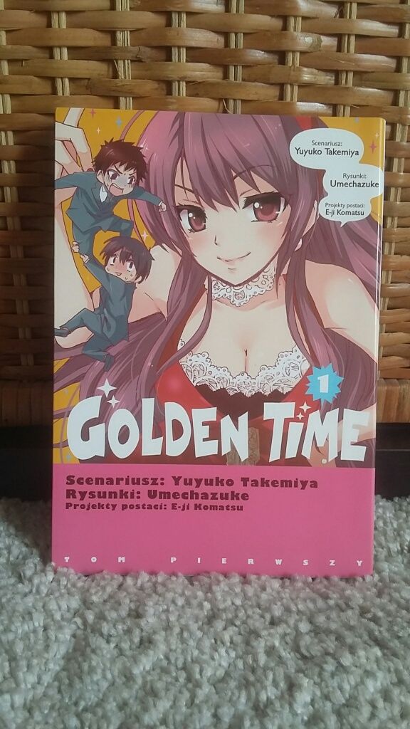 Książka manga  "Golden time" 1  Yuyuko Takemiya, Umechazuke