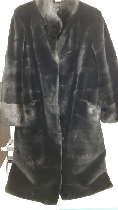 Шуба бобер+норка