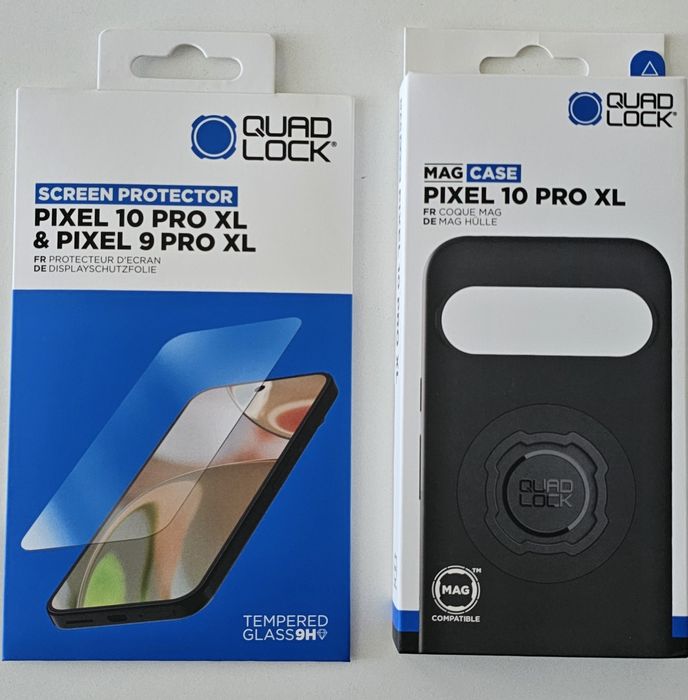 Capa Quadlock MAG + Protetor de ecran