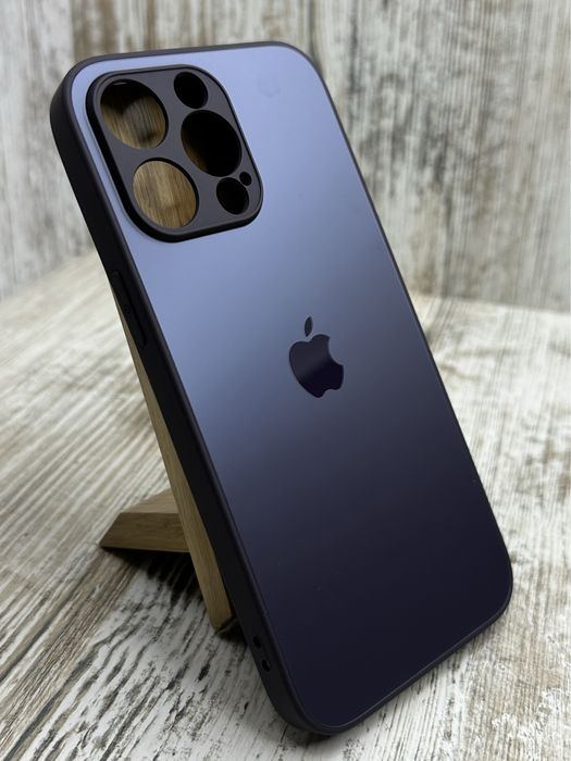 ‼️ Чехол стеклянный Matt Glass на iPhone 14 Pro/ 14 Pro Max/ 14