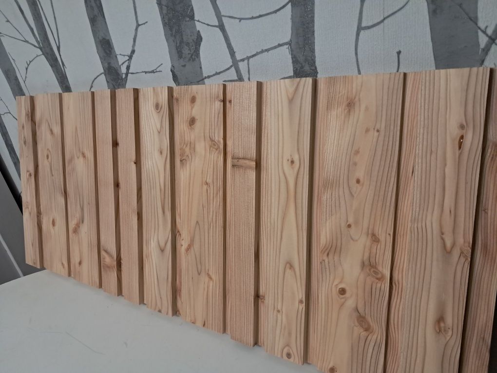 NOWOŚĆ Deska elewacyjna 3D modrzew , lamel , lamele