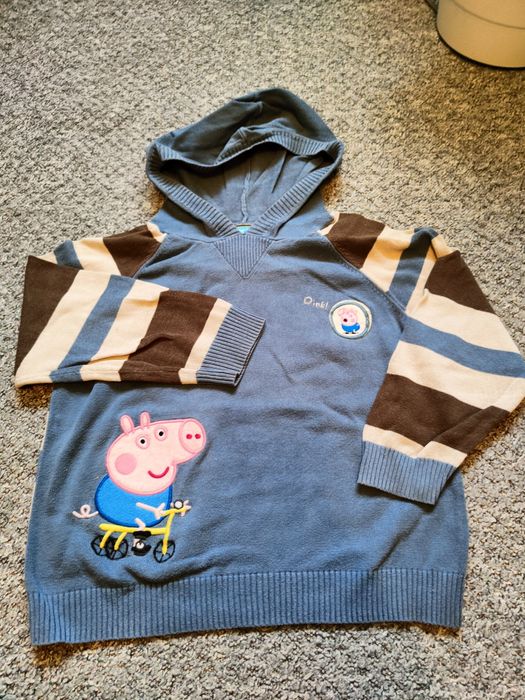 Bawełniany sweterek ze świnką Peppą 98