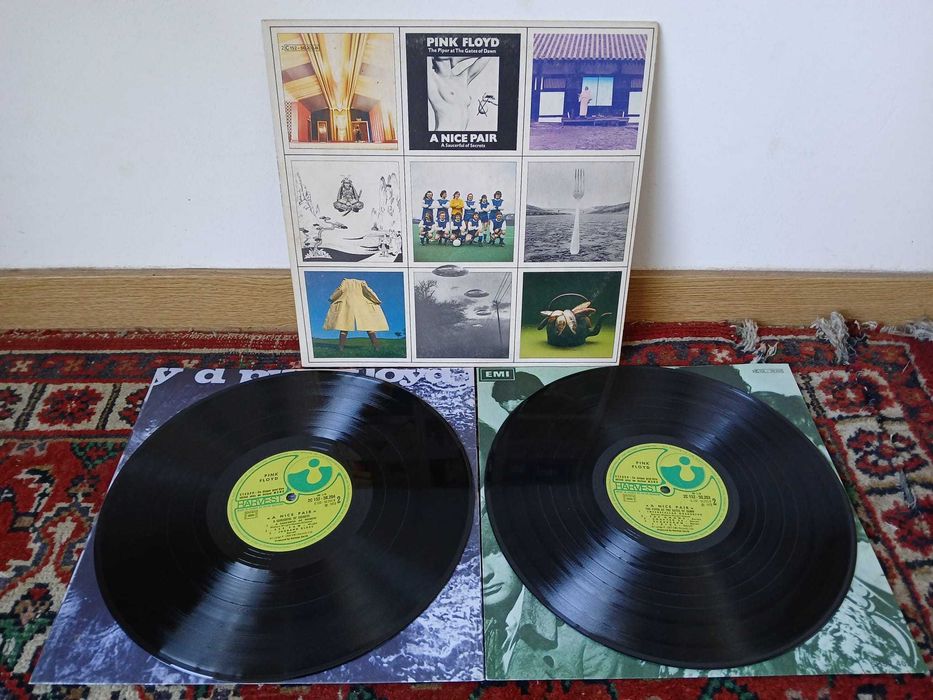 Pink Floyd, David Gilmour e Roger Waters : Lote discos de vinil