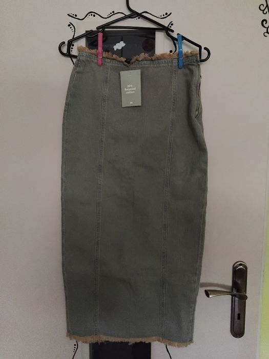Spódniczka maxi jeans