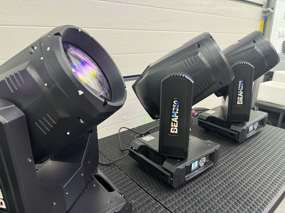 Głowa ruchoma BEAM 17r MINI 2x pryzma rainbow frost okazja NOWOŚĆ case