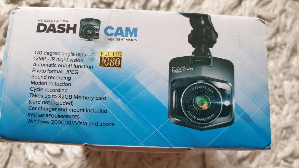 Kamerka rejestrator samochodowy Dash Cam HD 1080p Car DVR