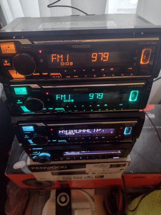 Автомагнитола процессорная Kenwood kmm 306